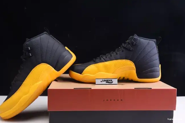 HYPE Black 12 University Gold 130690-070 Air Retro Jordan 0614